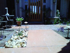 Front Entrance Pavers & Stone