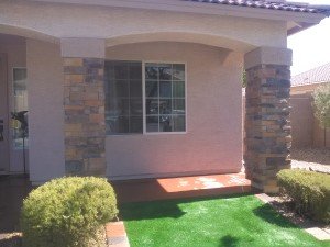 Front Patio Grass Area