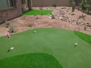 Outdoor Putting Green