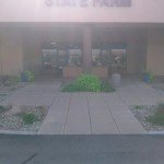 State Farm Front Entrance Landscape